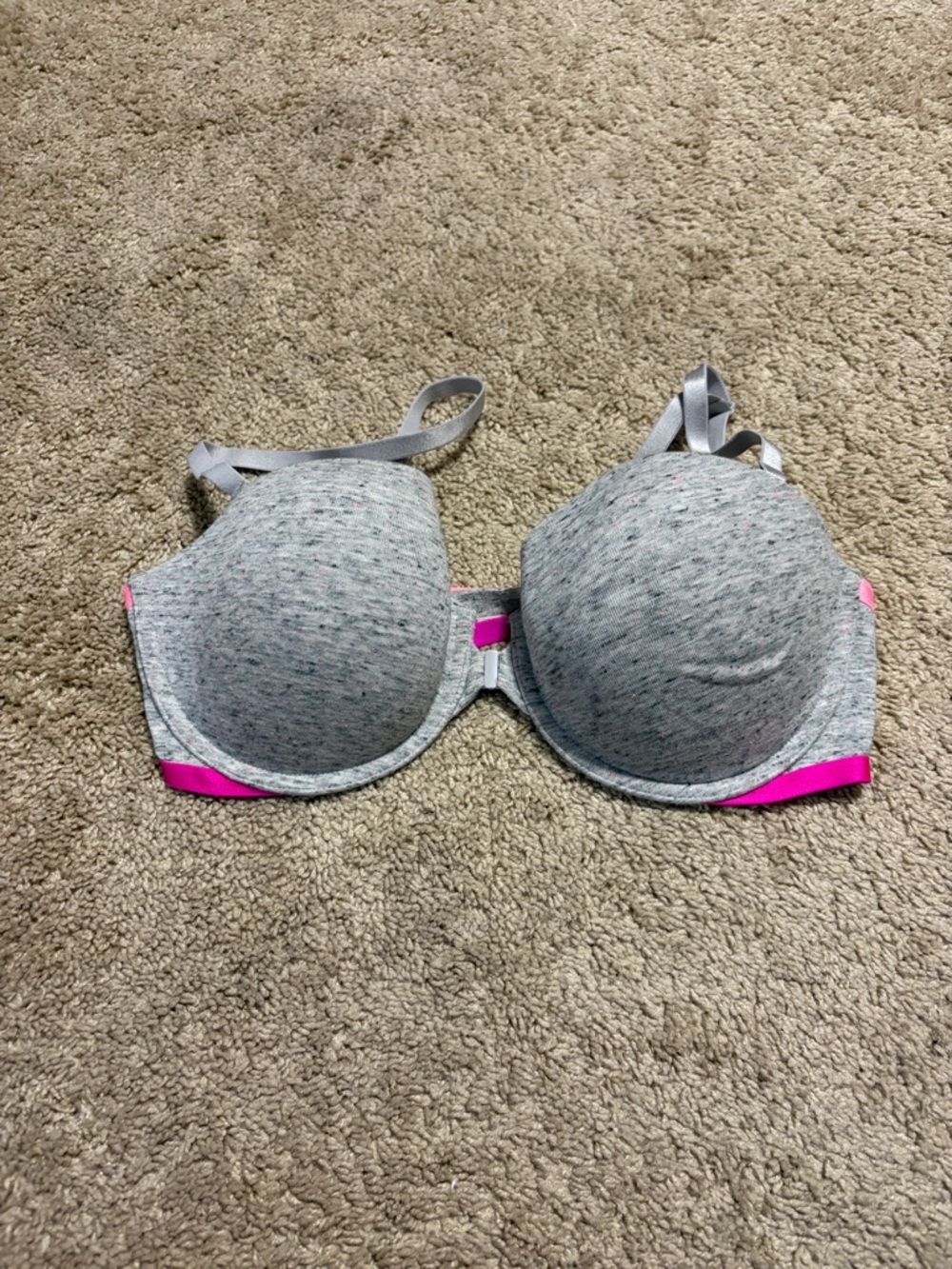 Victoria Secret Multi Way Bra 36D NWT Gray Underwire Padded